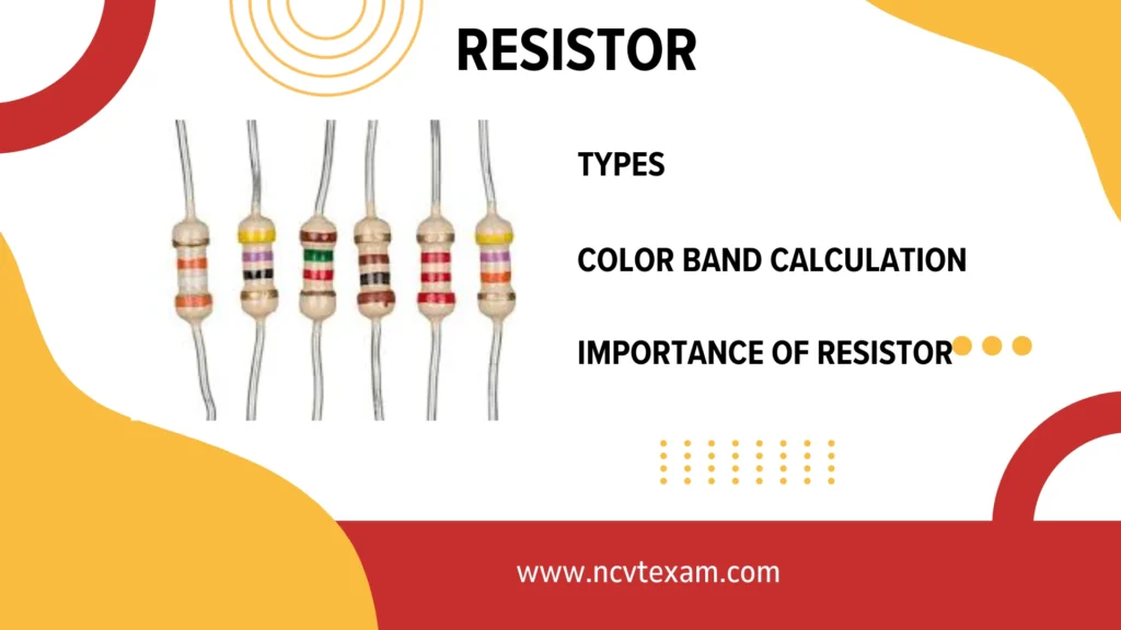 ITI Electrician : Calculate color code resistor -NCVT Online Exam